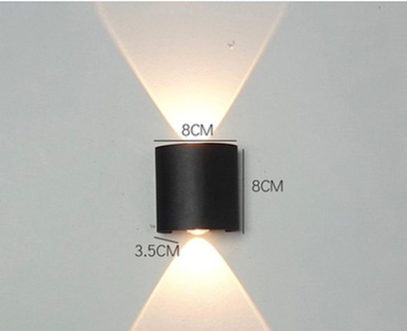 Led Wall Lamp Bedroom Bedside Lamp Garden Decoration Living Room Background Wall Lamp Waterproof Outdoor Spotlight - Image 9
