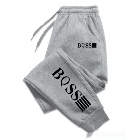 Autumn And Winter Fleece Warm Sports Casual Ankle Banded Pants Men And Women - Image 8