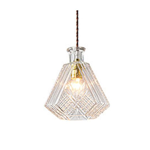 Glass bottle chandelier - Image 6