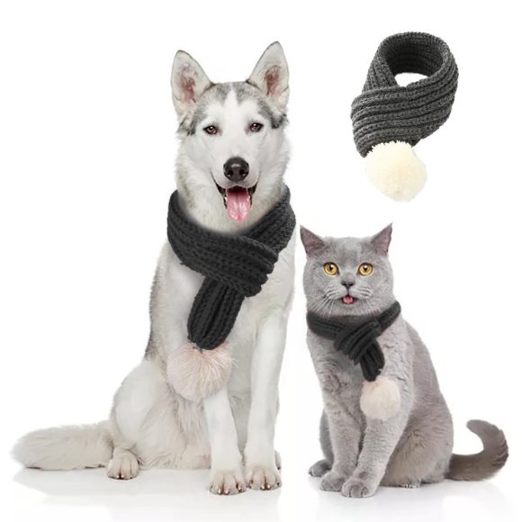 Pet christmas wool scarf - Image 9