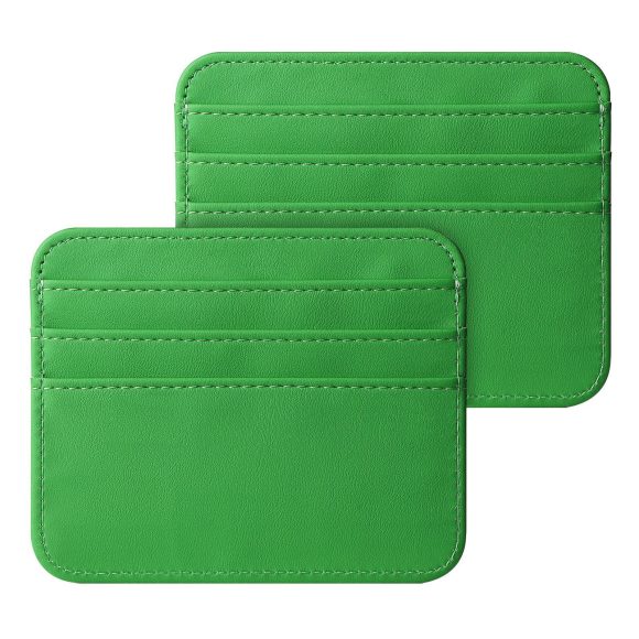 Ultra-thin Double-sided Large Capacity Leather Card Bag - Image 8
