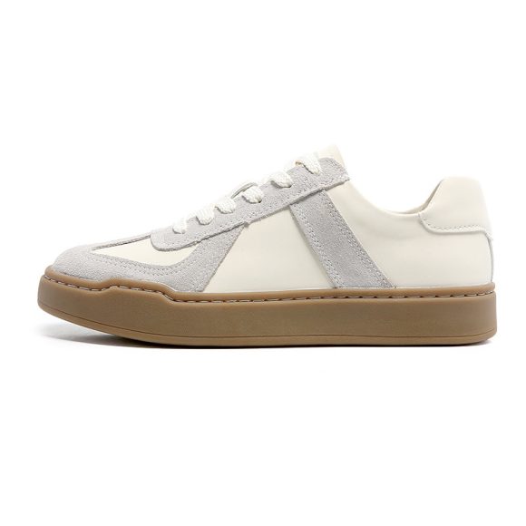 White Shoes German Training Shoes Niche Shoes Popular Japanese Style Men's Shoes - Image 3