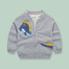 Zipper Shirt Boy Jacket Foreign Style Baseball Uniform Children's Jacket Casual Baby Jacket Cardigan - Image 3
