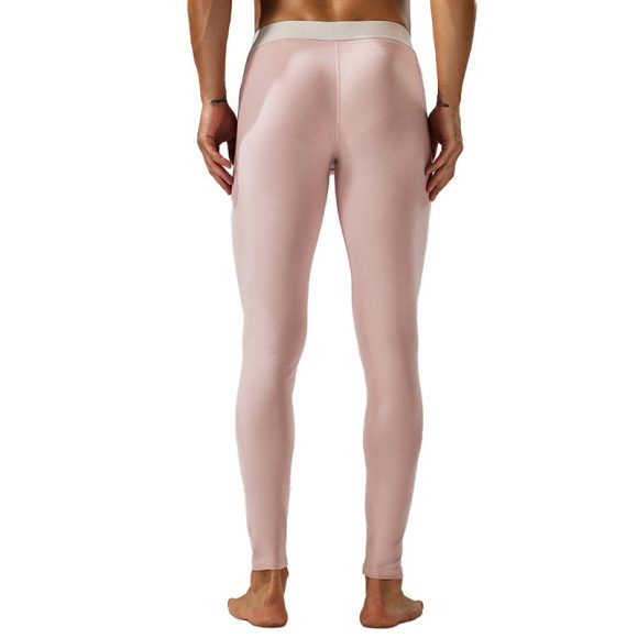 Seobean New Classic Long Johns Men's Fashion Simple Warm Within Long Pajama Pants - Image 8