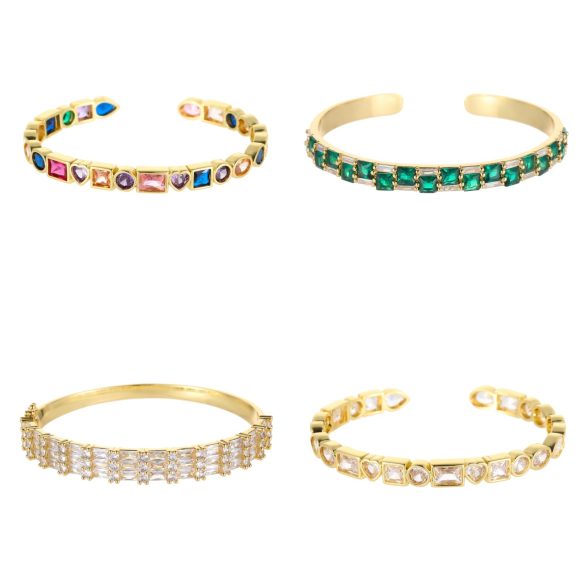 Retro Color Zirconium Ladies' Bracelet - Image 2