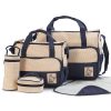 Baby Diaper Bag Suits For Mom Baby Bottle Holder Mother Mummy Stroller Maternity Nappy Bags Sets - Image 5
