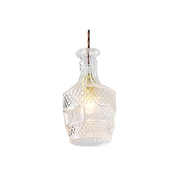 Glass bottle chandelier - Image 2
