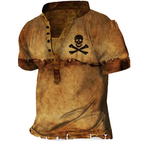 Men's Casual Round Neck Long Sleeve Printing - Image 4