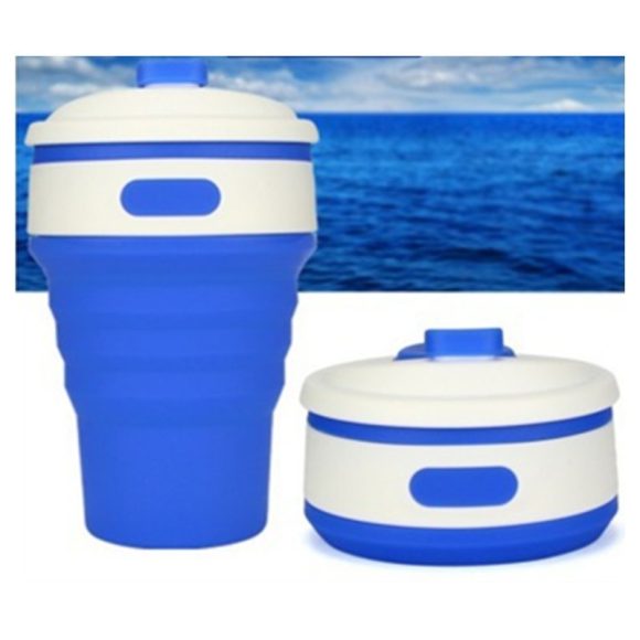 Coffee Mugs Travel Collapsible Silicone Cup Folding Water Cups BPA FREE Food Grade Drinking Ware Mug Tea Coffee Cups - Image 5