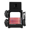 Multifunctional storage rack for discs
