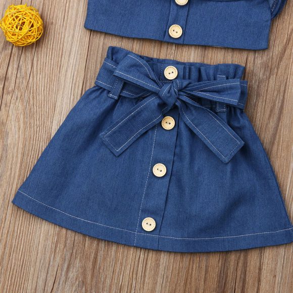 Children's clothing girls suspender skirt - Image 8