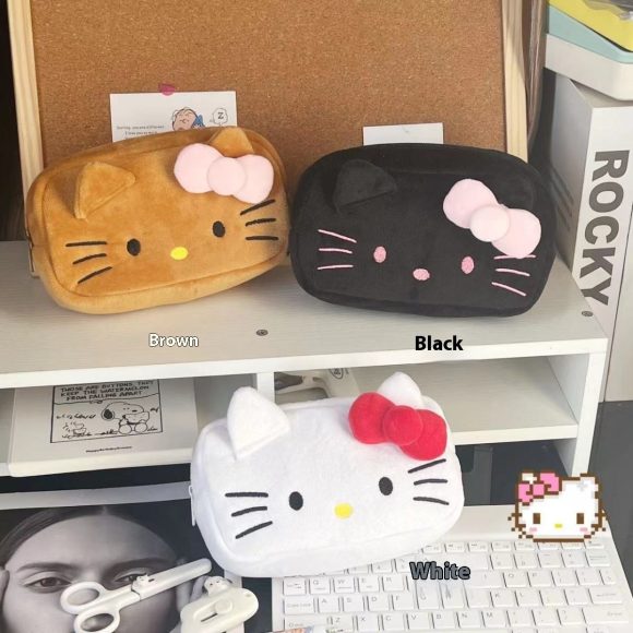 Cartoon Cute Caramel Cat Pencil Case Good-looking - Image 7