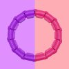 Fitness Ring Adjustable Sport Hoops Abdominal Thin Waist Exercise Detachable Massage Fitness Hoops Gym Home Training Weight Loss - Image 4