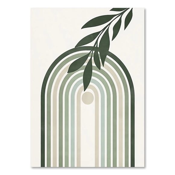 Green Plant Decorative Painting - Image 8