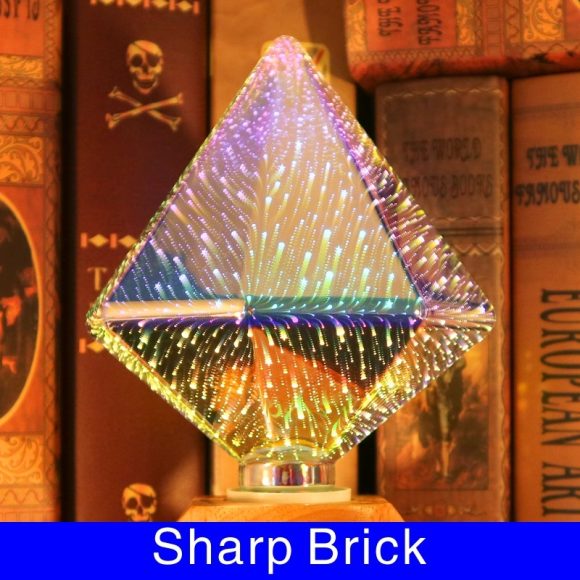 3D Fireworks Decorative Light Bulb Christmas Lights Christmas Home Decorations - Image 6
