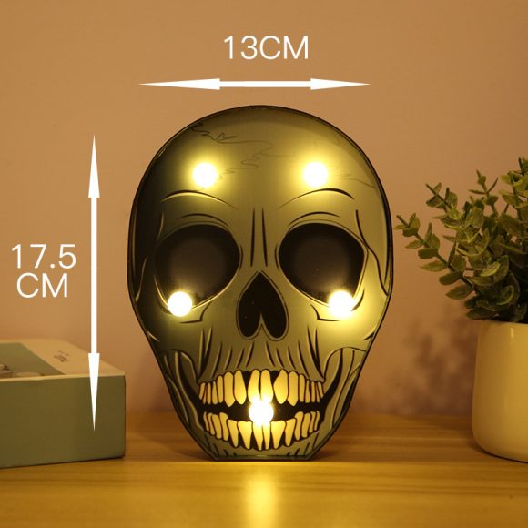Halloween Lights Decoration LED Light Pumpkin Spider Bat Skull Outdoor Decorative Modeling Room Lights Decor Helloween Party - Image 5