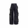 Heavy Black PU Leather Pants Men's Spring - Image 5
