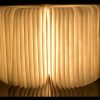 LED Night Light Folding Book Light USB Port Rechargeable Wooden Magnet  Lamp - Image 9