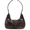 Women's Retro Shoulder Bag Underarm Crescent Crossbody Bag - Image 2