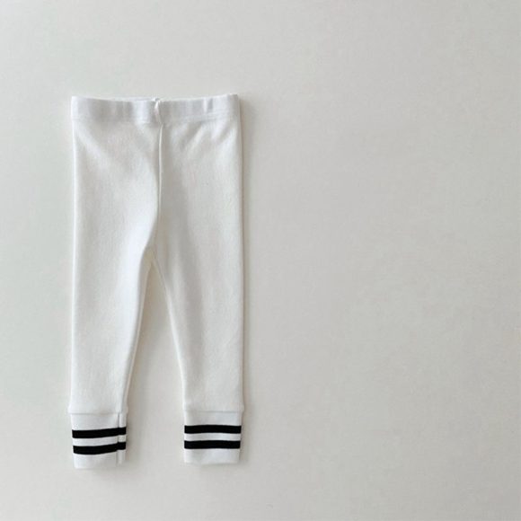 Infant Striped Closing Leggings Baby Trendy Pants - Image 3