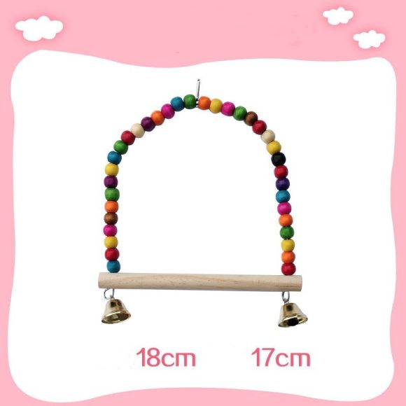 Parrot Bird With Toy Supplies Swing Ring Aerial Ladder Climbing Ladder - Image 3