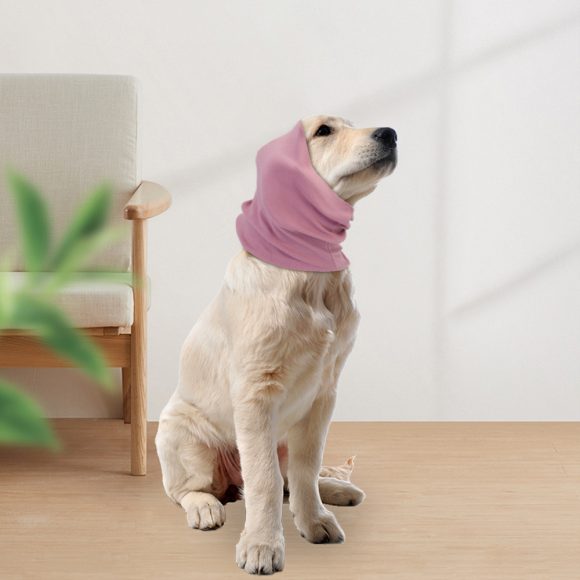 Calming Dog Ears Cover For Noise Reduce Pet Hood Earmuffs For Anxiety Relief Grooming Bathing Blowing Pets Drying - Image 6