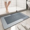 Cushion Bathroom Sliding Door Floor Foot Mat - Image 5