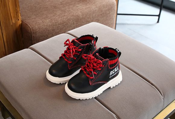 New Product Kids Fashion Cotton Martin Boots Warm Side Zipper - Image 5