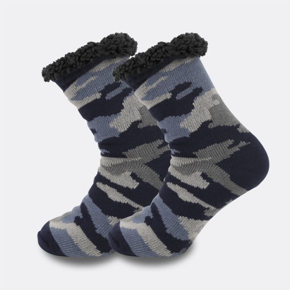 Ethnic Style Men's Thickened Warm Non-slip Room Socks - Image 10