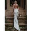 Little White Evening Gown With Train Brigade Shot Long Dress - Image 2