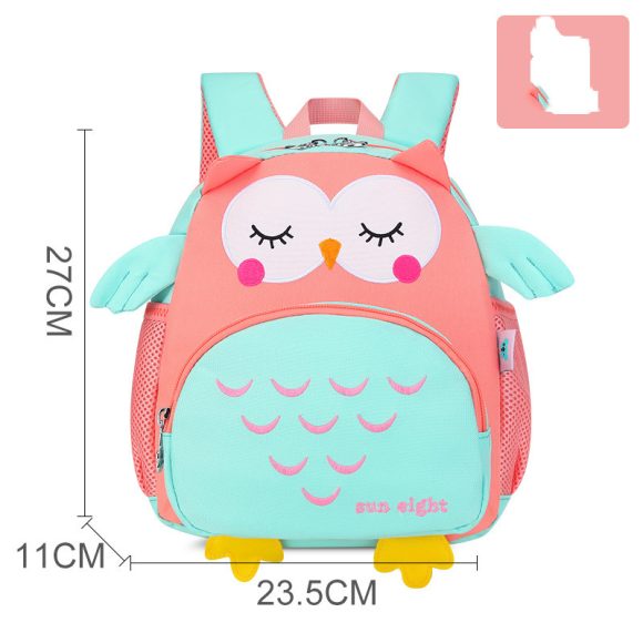 Cute Cartoon Shoulders Baby Lightweight Backpack Elementary School Schoolbag - Image 10
