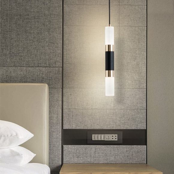 Nordic Button Glass Ball Bubble Living Room Chandelier Henan 3 Guest Dining Room Square Lamp - Image 6