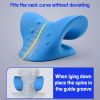 Cervical Spine Stretch Gravity Muscle Relaxation Traction Neck Stretcher Shoulder Massage Pillow Relieve Pain Spine Correction - Image 9