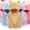 Cotton baby care hooded bath towel - Image 4