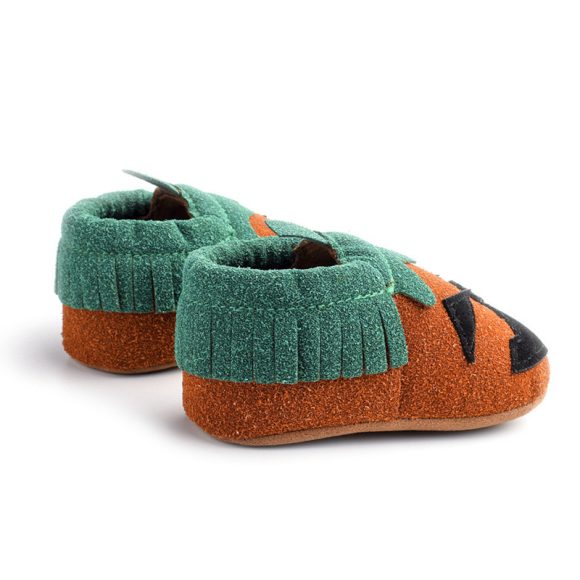 Baby Girls Boys Halloween Pumpkin Cosplay Slip-on Shoes Soft First Walking Children Canvas Shoes Kids Girls Walking Shoes - Image 5