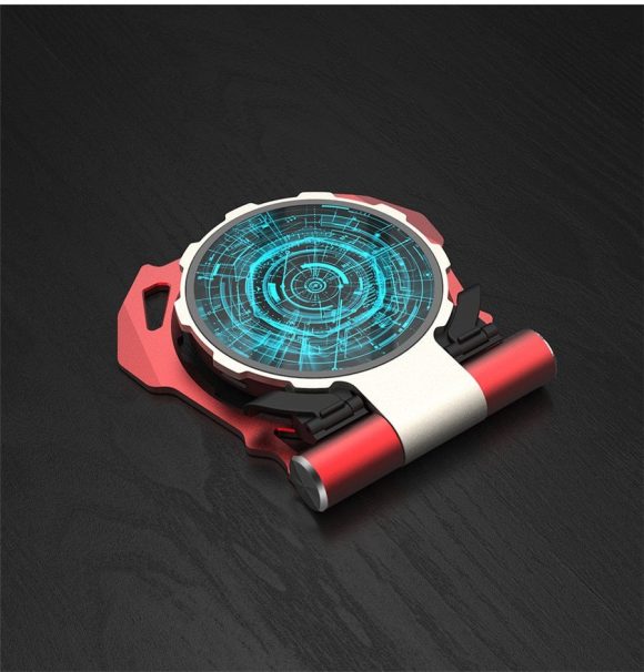 Iron Man Metal QI Wireless Charger Stand Desktop Mobile Phone Charger - Image 2