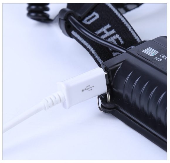 Fixed Focus Strong Light Long-range Outdoor Camping Lighting Head-mounted - Image 5
