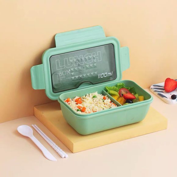 Heated Partitioned Bento Box Student Japanese Lunch Box - Image 4