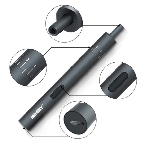 Pen type mini charging electric screwdriver set - Image 3