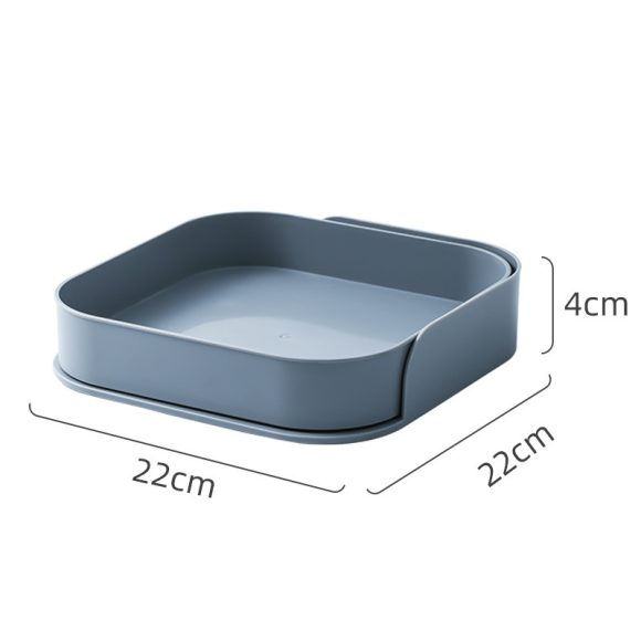 Multifunctional Rotating Shelving Condiment Rotating Storage Box - Image 5