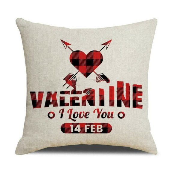 Valentines Day red pillowcase cushion cover - Image 4