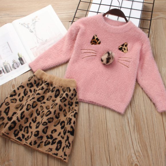 Children's knitted sweater suit - Image 3
