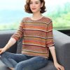 Striped Sweater Thin Bottoming Shirt - Image 5