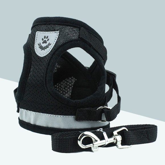 Pet Leash Breathable Mesh Chest Back - Image 5