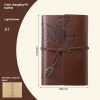 Creative Notebook Stationery One Leaf Zhiqiu Travel Diary Book Loose Leaf Vintage Leaves One Piece - Image 6