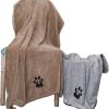 Super Absorbent Dog Bath Towels For Fast Drying - Soft Microfiber Towel For Dogs And Cats - Image 3