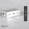 Line Household Aisle Exterior Wall Waterproof Spotlight Wall Lamp - Image 6