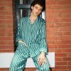 Women's Striped Homewear Long Sleeve - Image 7
