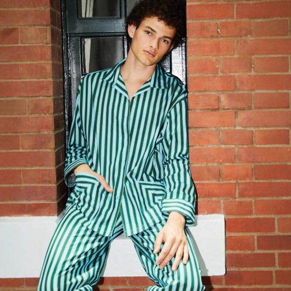 Women's Striped Homewear Long Sleeve - Image 7