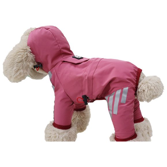 Dog Raincoat Full Package Four Feet Waterproof Rain Cape Pet Products - Image 10
